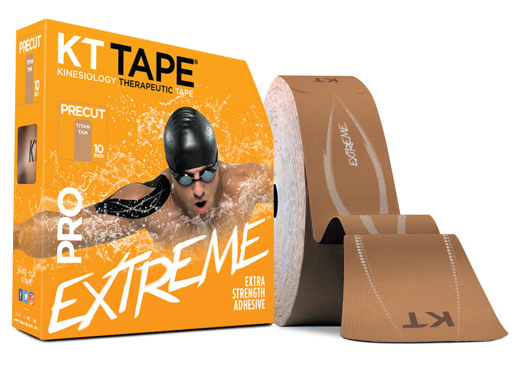 KT TAPE Kinesiology Tape PRO Jumbo Extreme - Voorgesneden BEIGE