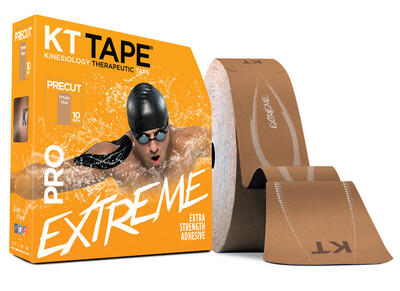 Kinesiology tape pro jumbo extreme - voorgesneden beige