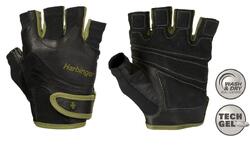 Gants de fitness Harbinger FlexFit Wash & Dry pour hommes - Vert - S