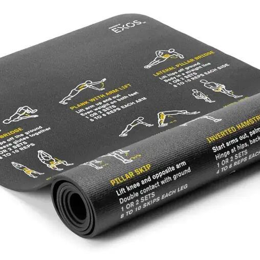 Exercise Mat: Illustrated Exercises for a Complete Workout