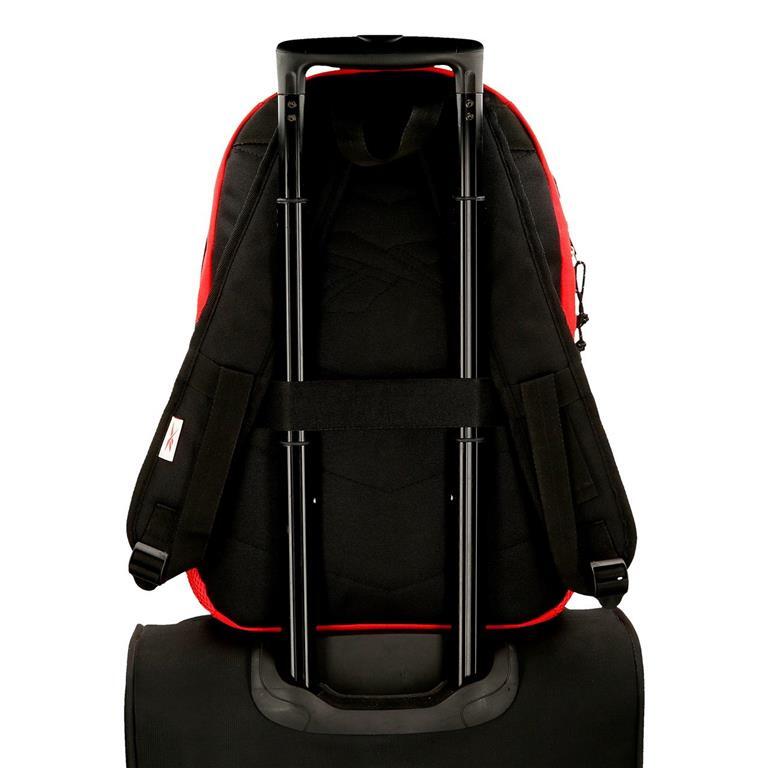 Sac à dos scolaire deux compartiments Unisexe Reebok Boston 44cm Rouge 6/7