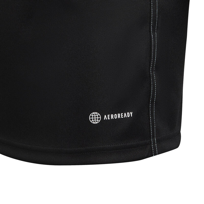 adidas Tiro 23 Club Hanorac copii slim fit cu fermoar scurt, fără glugă