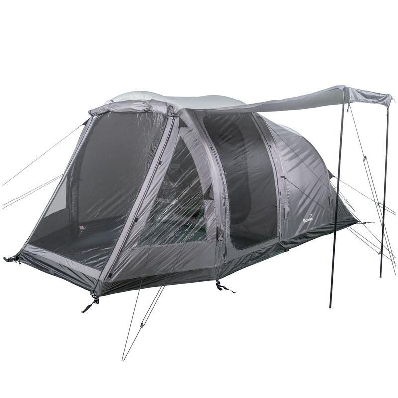 Tente tunnel gonflable Folldal 4 Air-Rise - 4 personnes - Sol cousu - 1 cabine