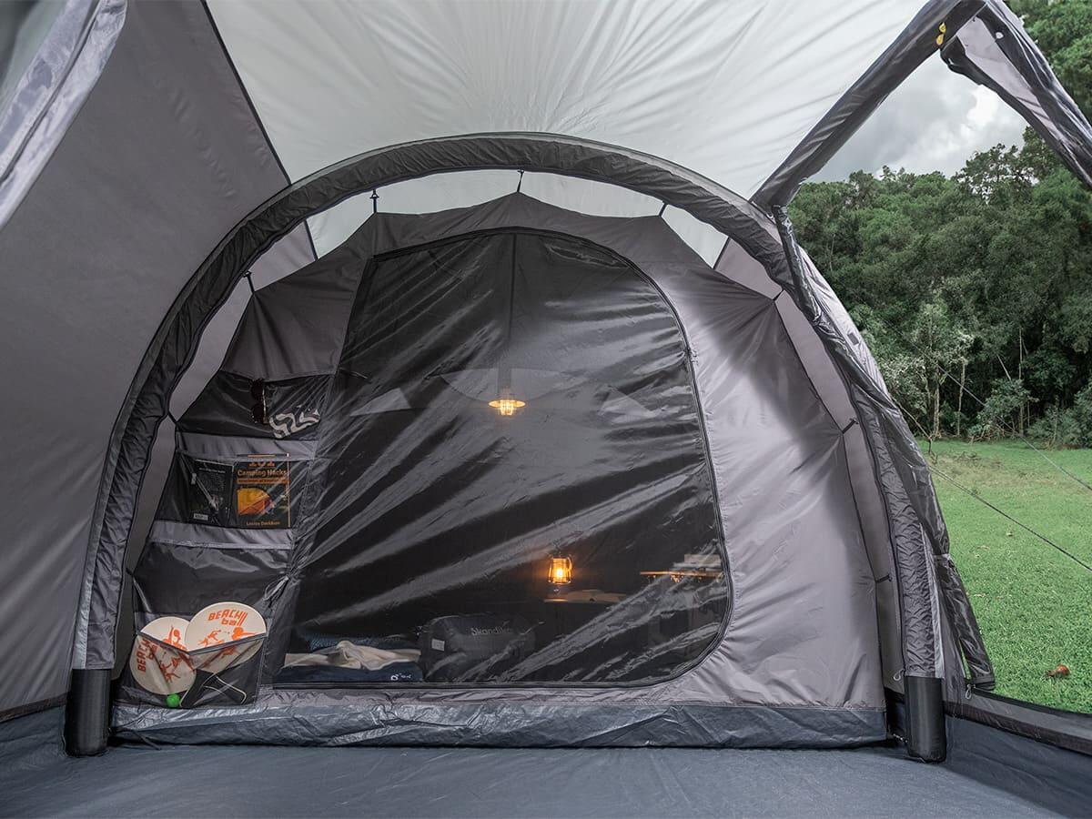 Tente Tunnel Safarica Blackhawk 220 TC - 3 Personnes - Coton Technique Beige