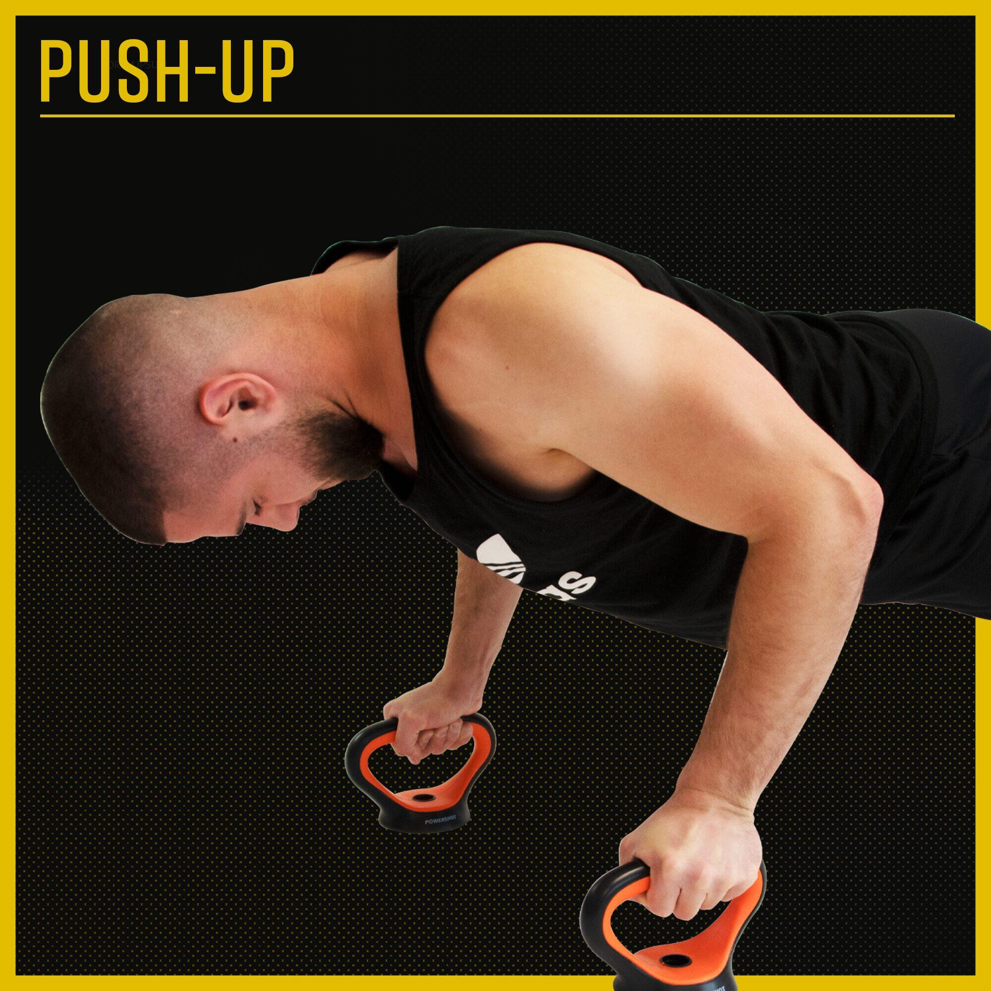 10kg Strength Training Set — Barbell, Dumbbells, Kettlebell POWER SHOT ...