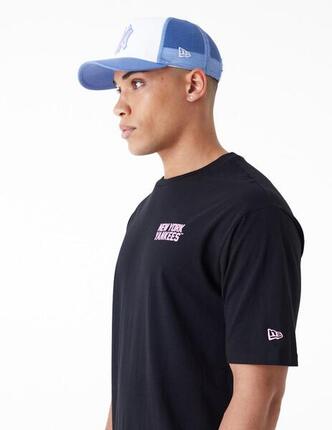 T-shirt à manches courtes homme New Era WORDMARK OS TEE NEYYAN 60435524 Noir