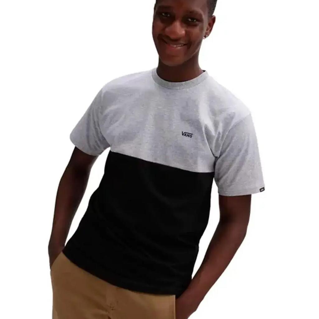 T-shirt Homme Vans Colorblock Gris