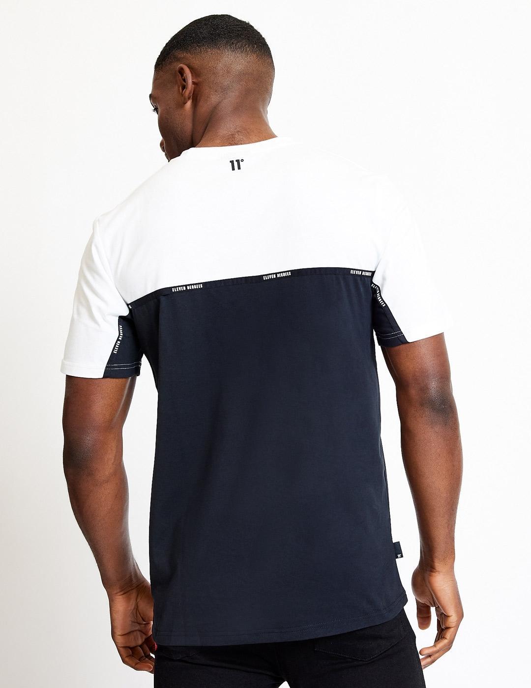 Camisetas para Hombre Eleven degrees Colour block taped Negro 2/5