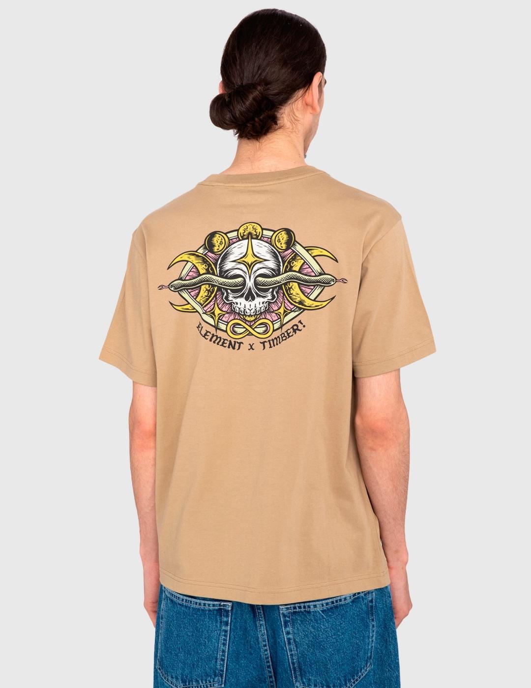Camiseta Hombre Element Sight Camel 2/6
