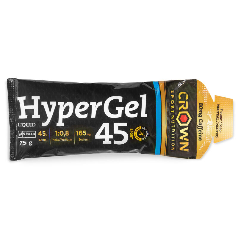 HYPERGEL 45 ENERY GEL WITH CAFFEINE（75G x 5 PACKS）- NEUTRAL