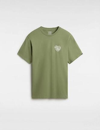 Camiseta Hombre Vans No players Verde