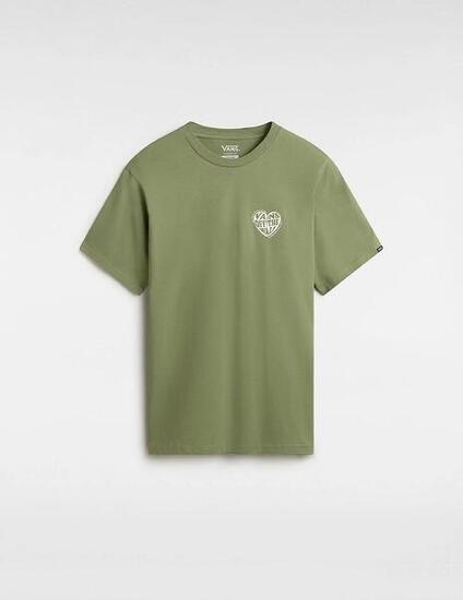 Camiseta Hombre Vans No players Verde