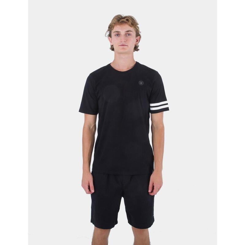 Camisetas para Hombre Hurley H20 dri block party Negro