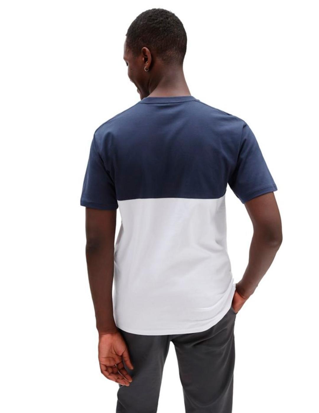 T-shirt Homme Vans Colorblock Blanc 2/5
