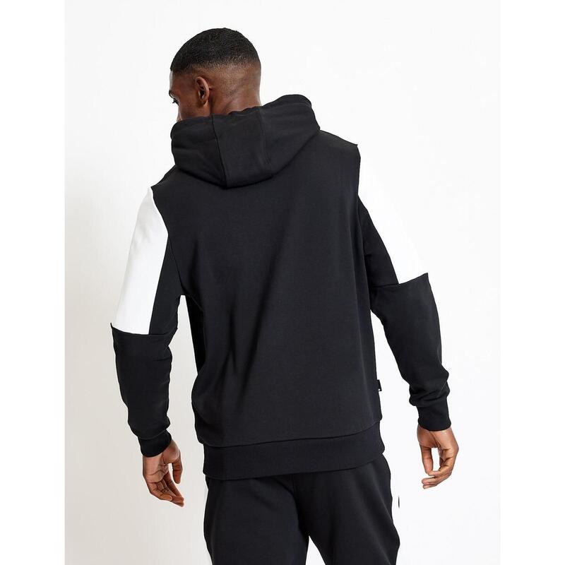 Sudaderas para Hombre Eleven degrees Colour block taped Negro