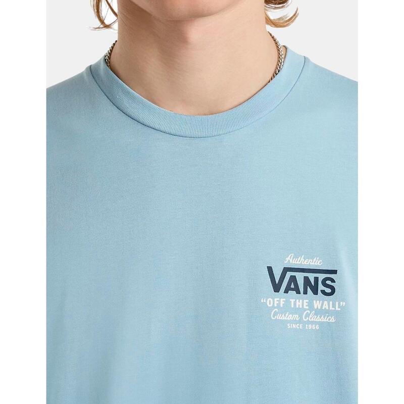 Camisetas para Hombre Vans Holder st classic Azul