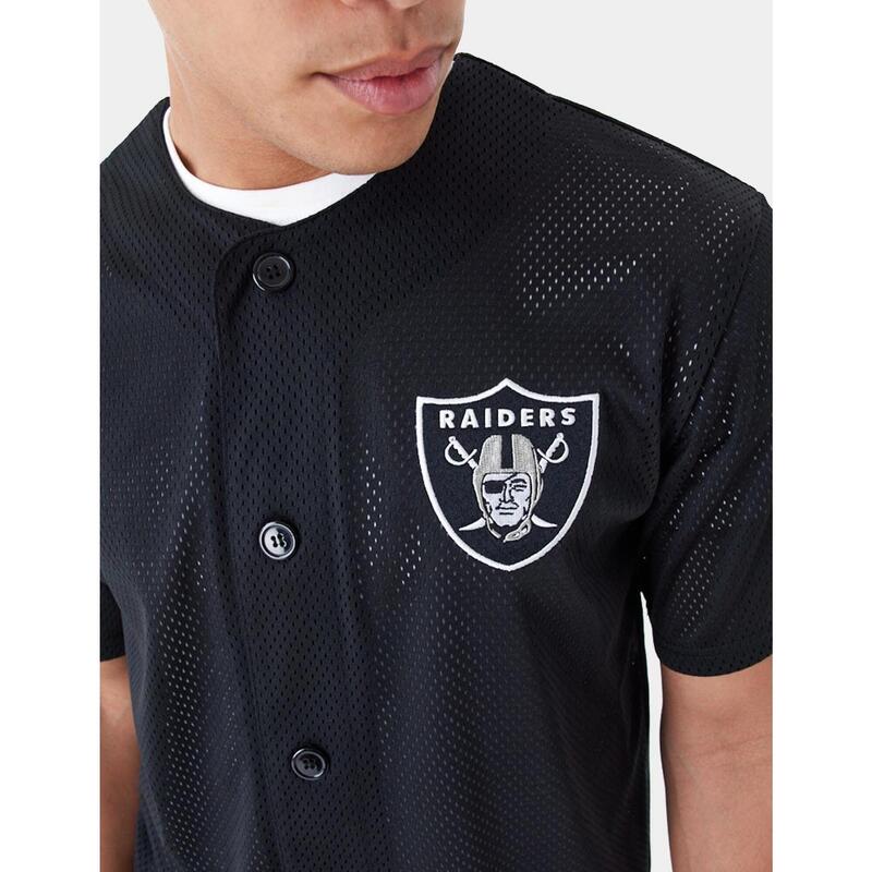 Camiseta NEW ERA NFL BASEBALL JERSEY LASRAI - Black/White