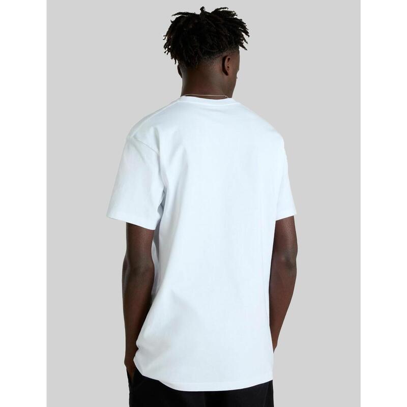 Camisetas para Hombre Vans  skate classics Blanco