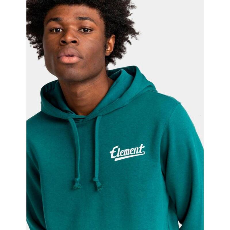 Sudadera Hombre Element Script chest Verde