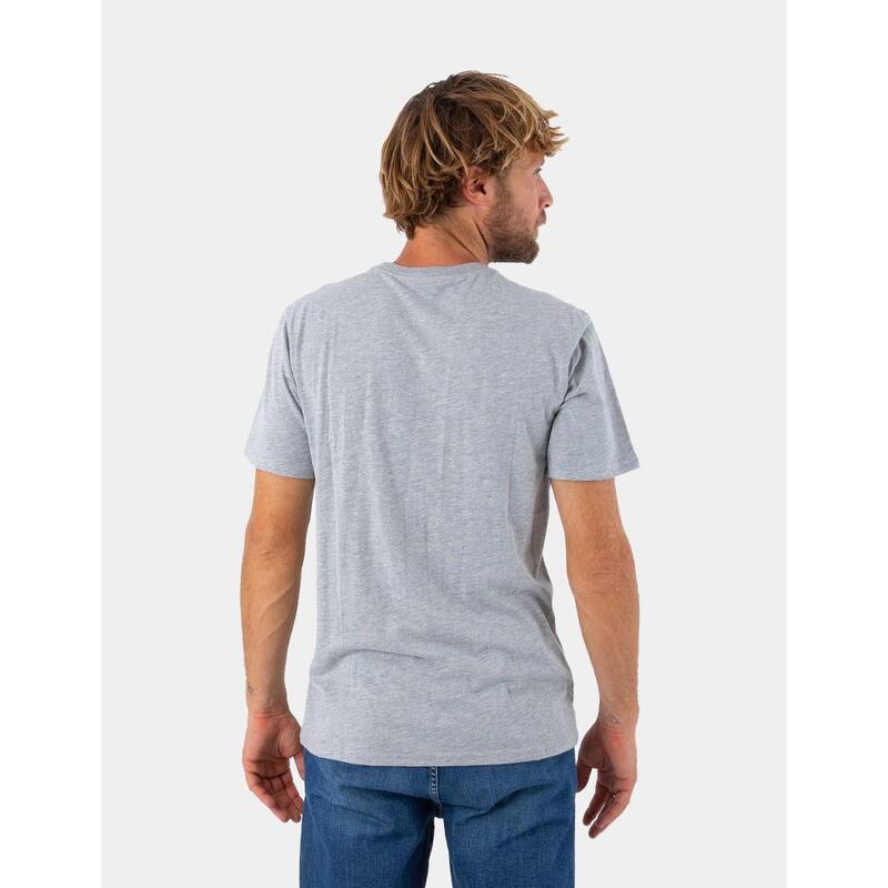 Camisetas para Hombre Hurley Evd wash core oao solid Gris