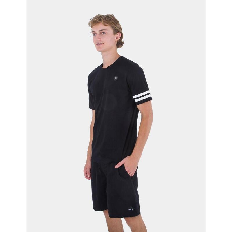 Camisetas para Hombre Hurley H20 dri block party Negro