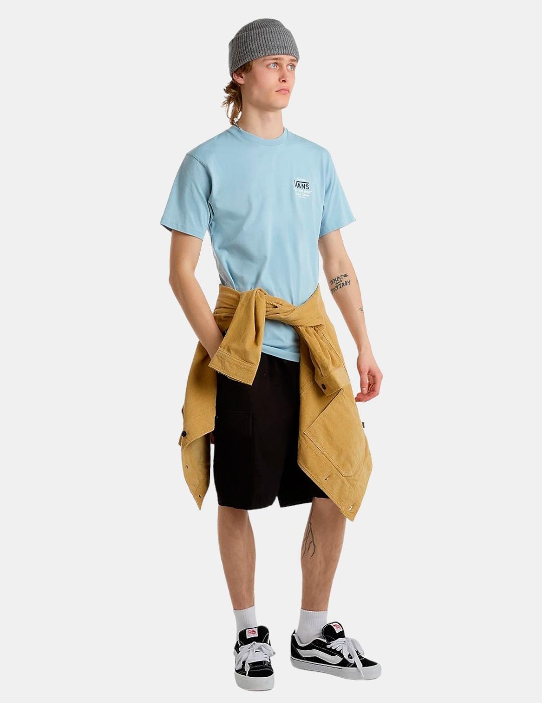 T-shirt pour homme Vans Bleu. 3/6