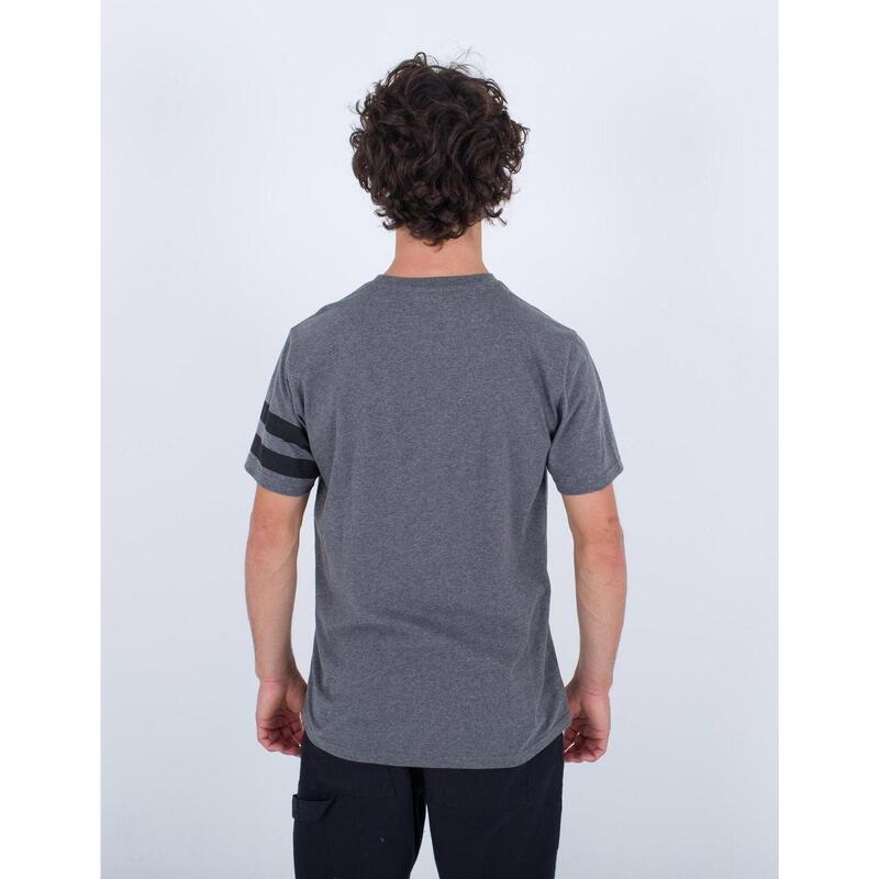 Camisetas para Hombre Hurley Oceancare block party Gris