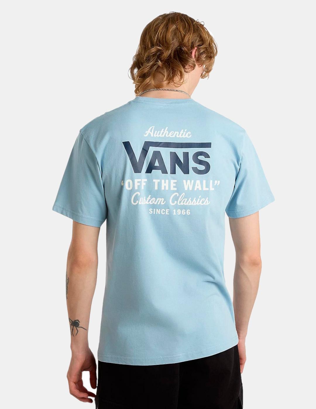 T-shirt pour homme Vans Bleu. 2/6