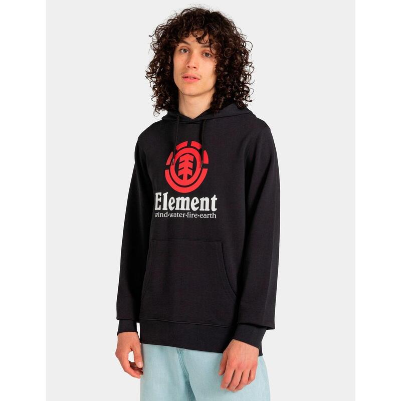 Sudadera Hombre Element  vertical Negro