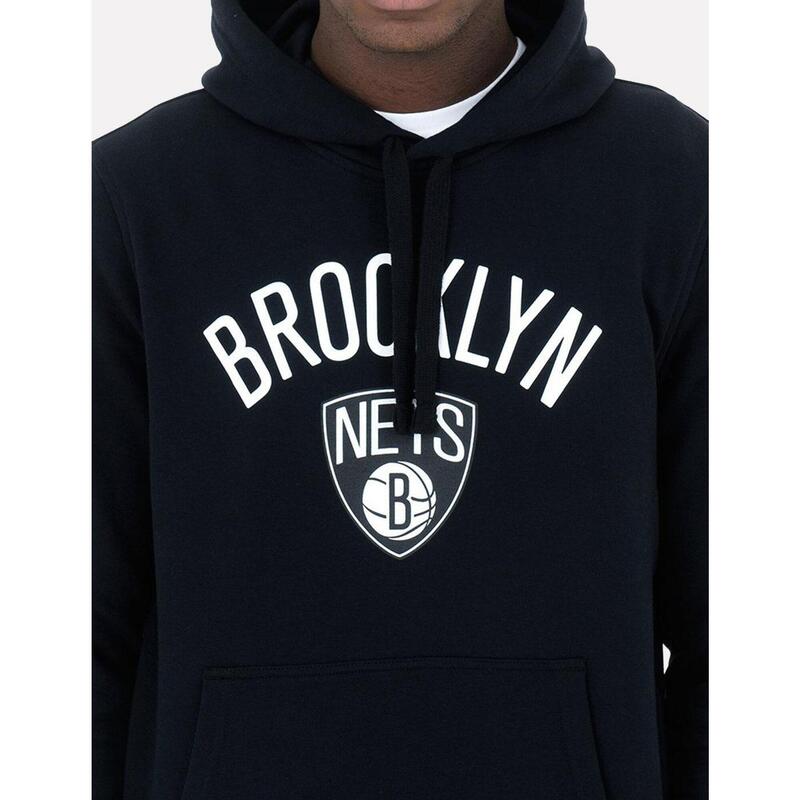 Sudaderas para Hombre New era Team logo brooklyn  Negro