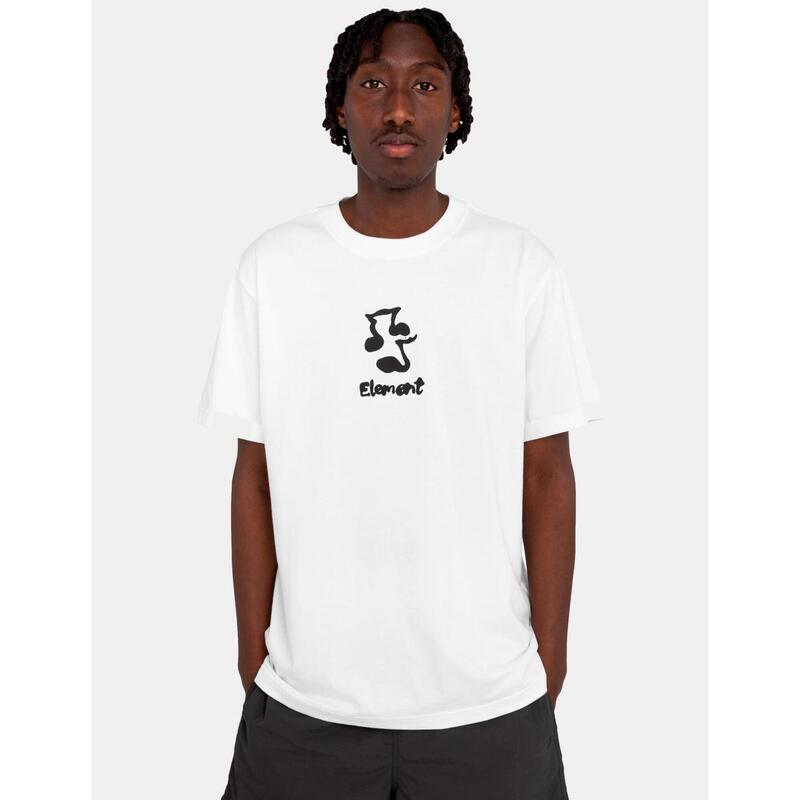 Camiseta Hombre Element Play together Blanco