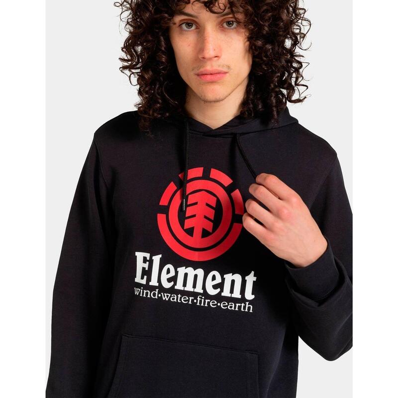 Sudadera Hombre Element  vertical Negro