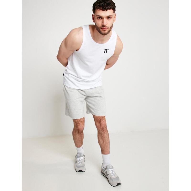 Camisetas tirantes para Hombre Eleven degrees Core vest Blanco