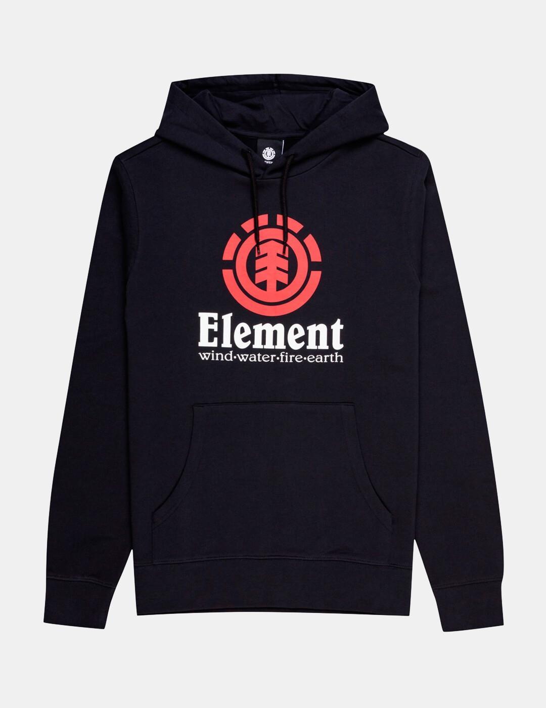 Felpa Uomo Element verticale Nero 6/7