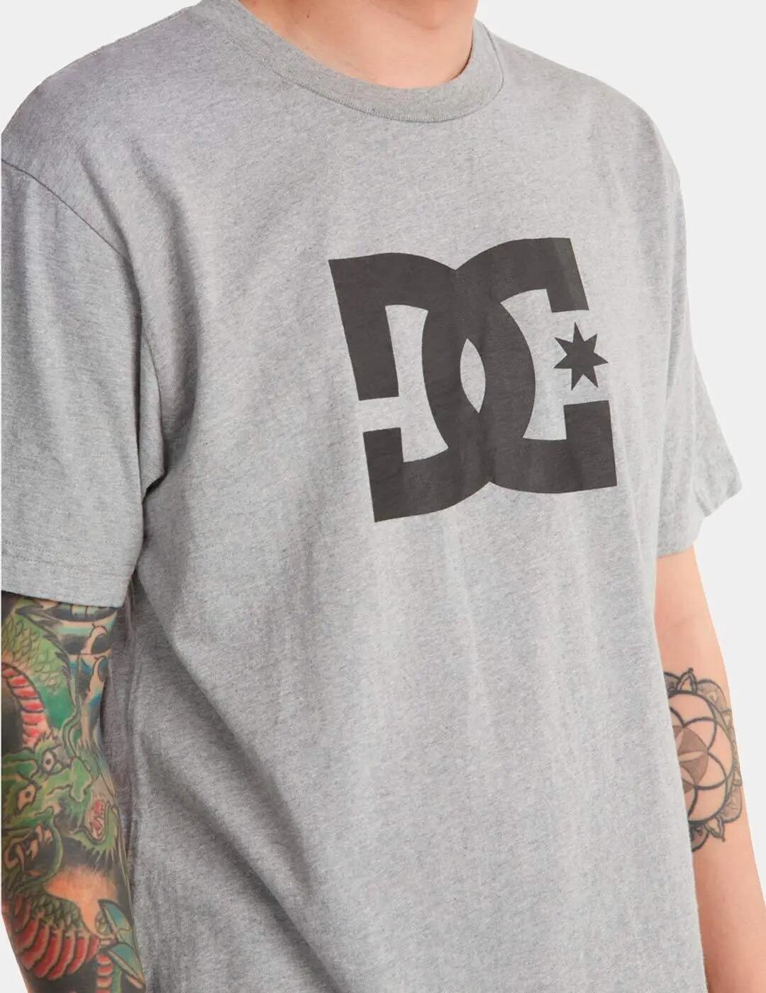 Camiseta Hombre Dcshoes Star Gris 5/7