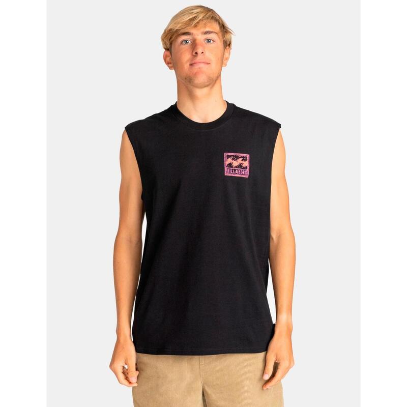 Camiseta tirantes Hombre Billabong Reissue Negro