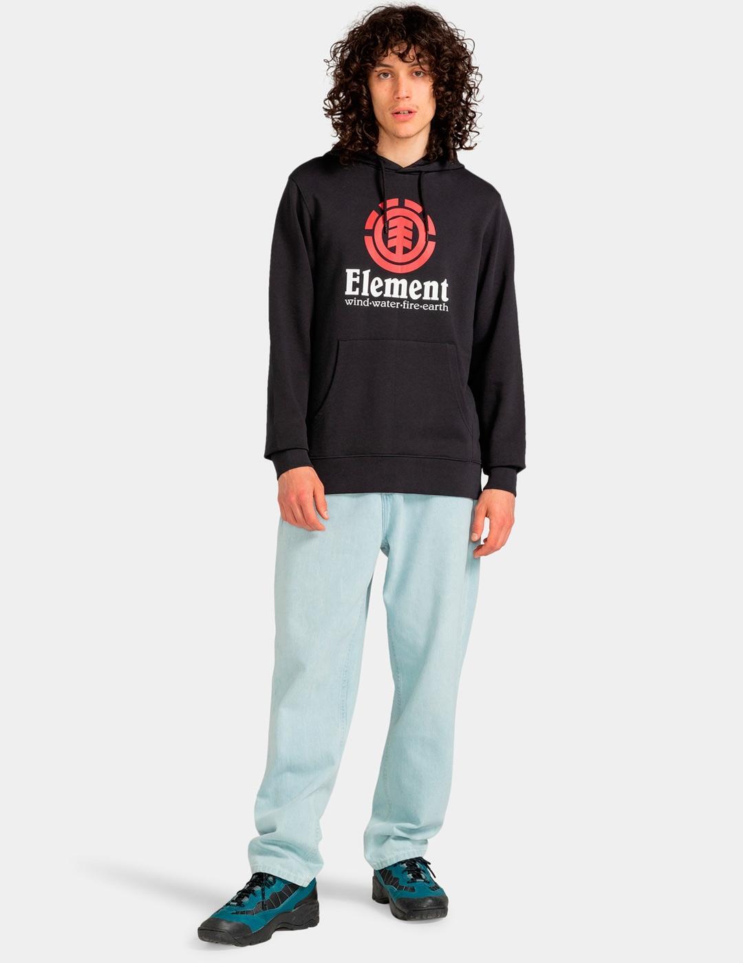 Felpa Uomo Element verticale Nero 5/7