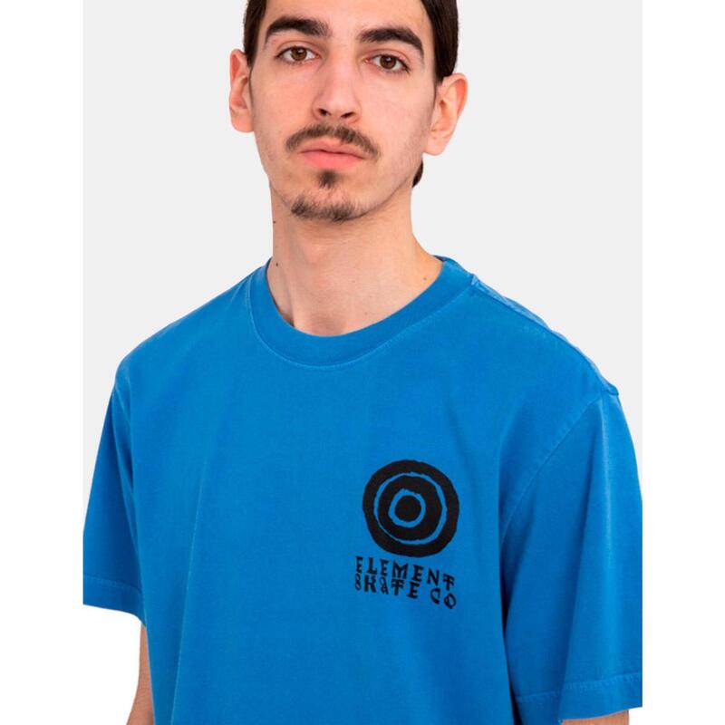 Camiseta Hombre Element Glyph Azul