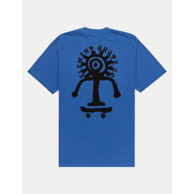 Camiseta Hombre Element Glyph Azul