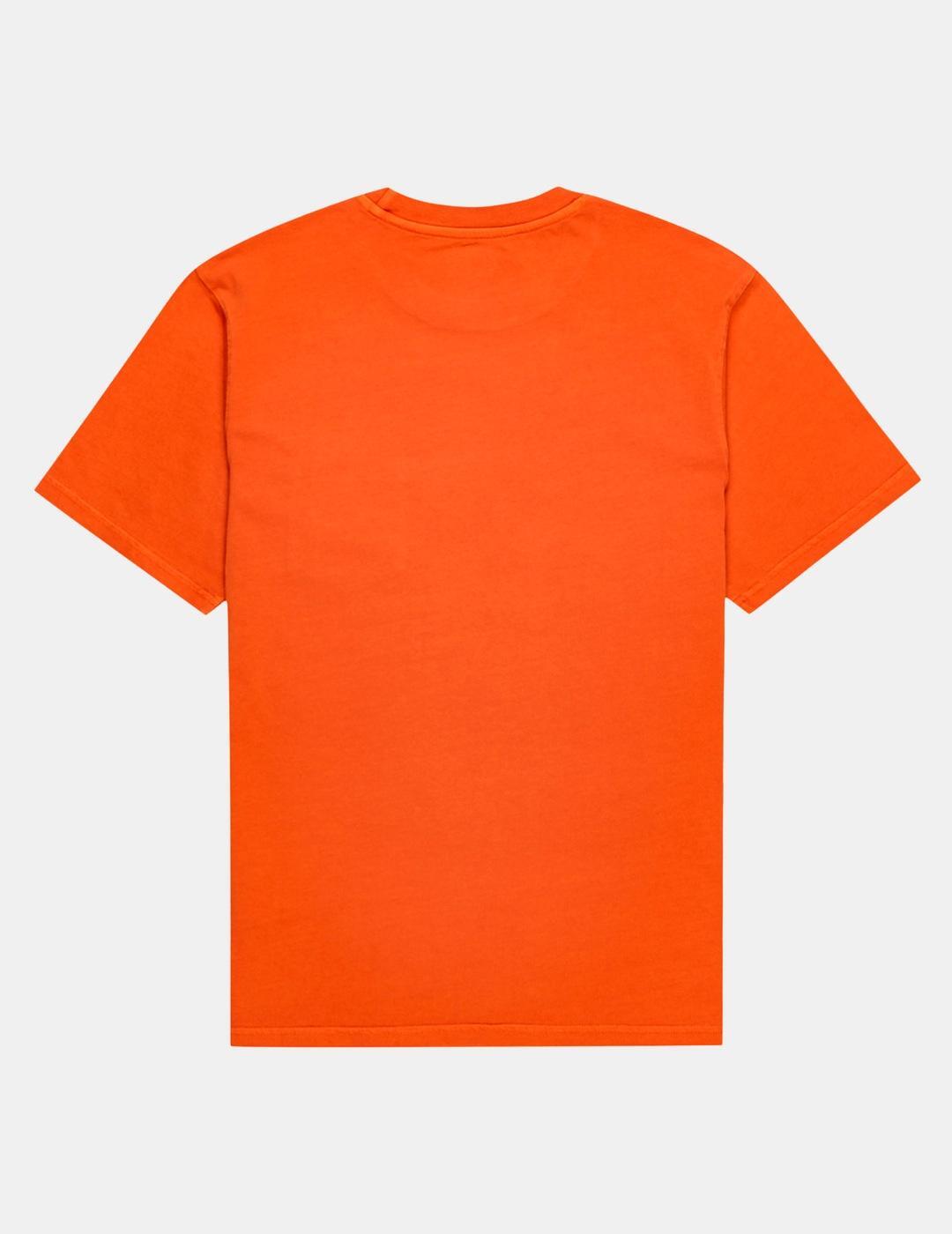 Camiseta Hombre Element Basic pocket pigment Naranja 6/7
