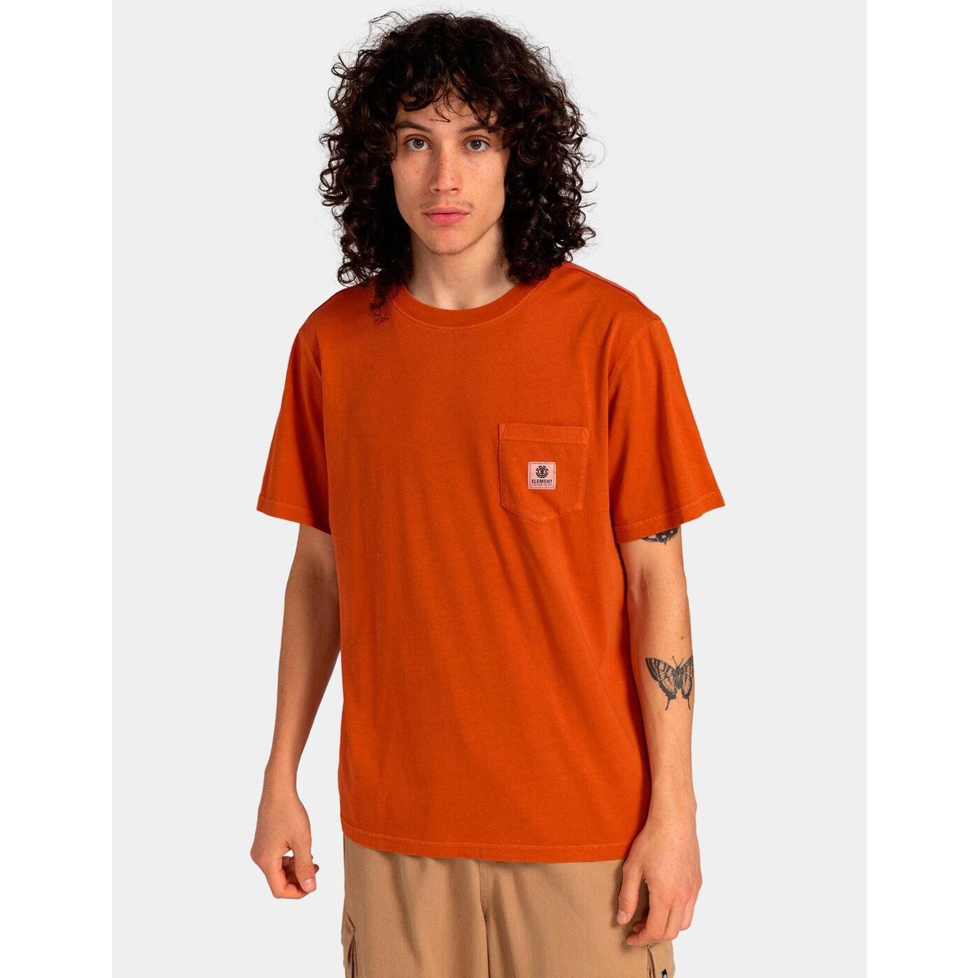 Element - T-shirt Element Modèle Elykt00118-nqv0 Pour Homme - T-shirt Manches Courtes - Orange - Decathlon