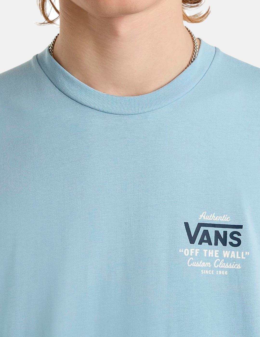 T-shirt pour homme Vans Bleu. 4/6