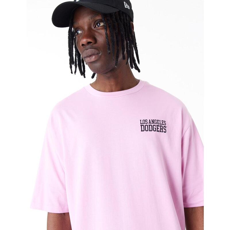 Camiseta NEW ERA MLB WORDMARK OS LOSDOD - Pink/Black