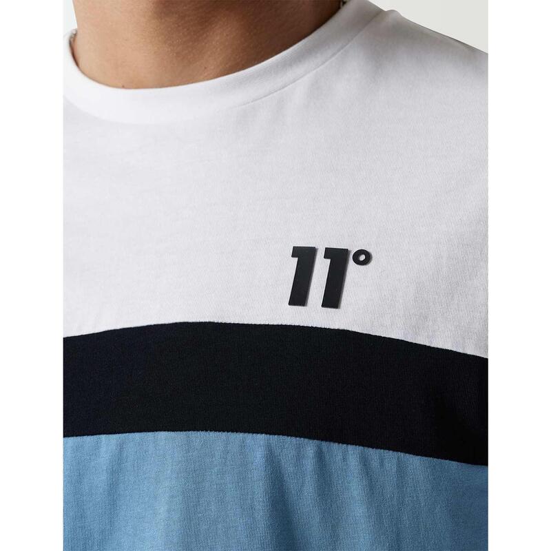 Camiseta 11º TRIPLE PANEL -  Shadow Blue / White