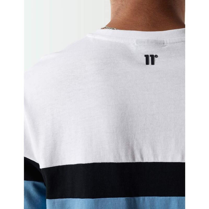 Camiseta 11º TRIPLE PANEL -  Shadow Blue / White