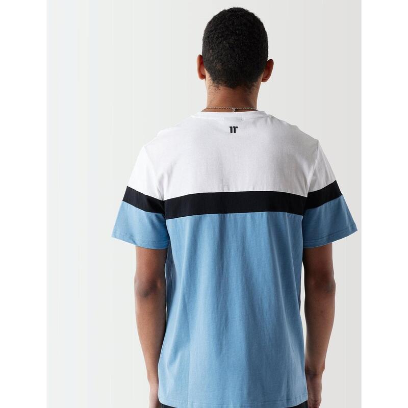 Camiseta 11º TRIPLE PANEL -  Shadow Blue / White