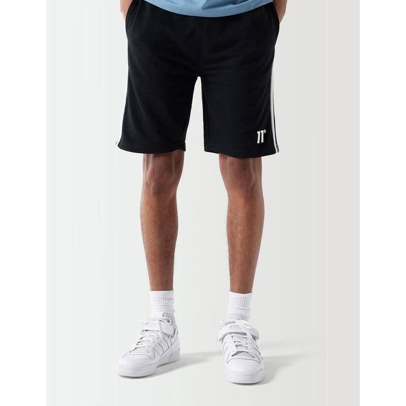 Bermudas para Hombre Eleven degrees Colour block taped  Negro