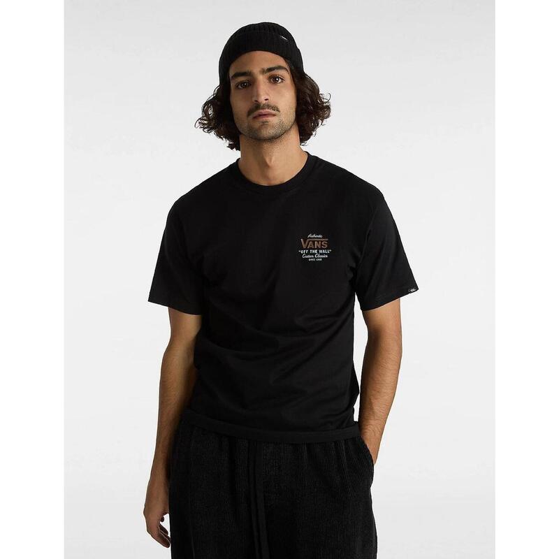 Camiseta Hombre Vans Holder st classic Negro