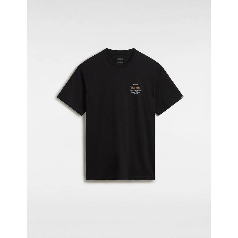 Camiseta Hombre Vans Holder st classic Negro