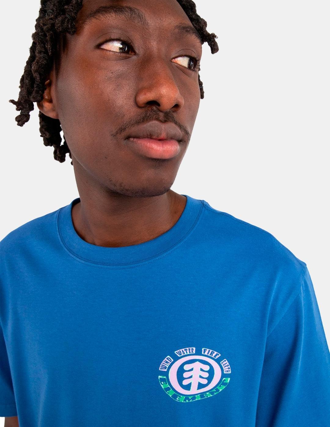 Camiseta Hombre Element Sandy  Azul 5/7